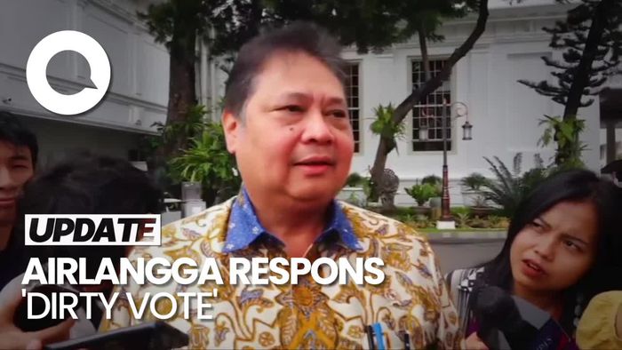 Airlangga Sebut Film Dirty Vote Black Campaign