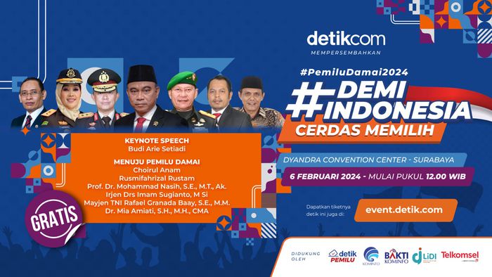 Rangkaian Final Roadshow #DemiIndonesia Cerdas Memilih, Menggebrak Surabaya