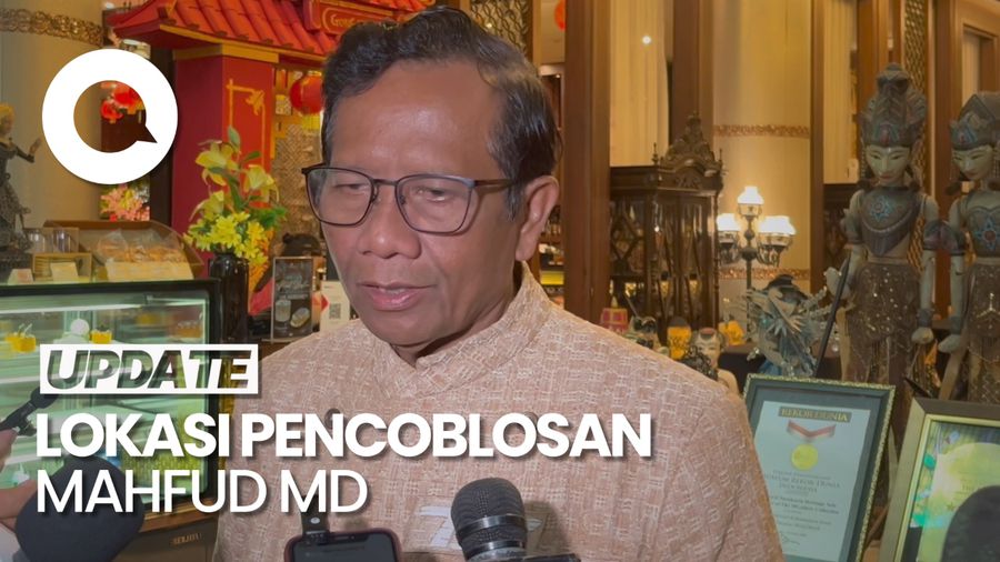 Mahfud Nyoblos di TPS 106 Maguwoharjo, Polisi Bakal Beri Pengawalan