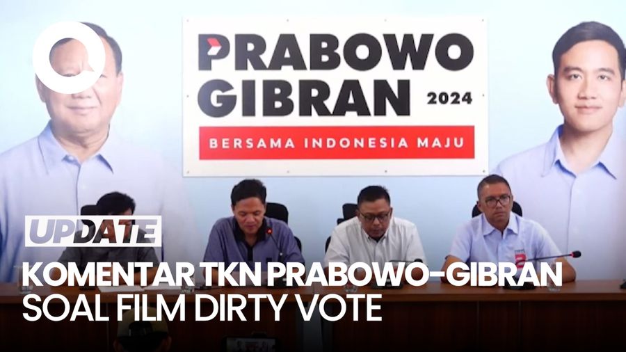 TKN Prabowo-Gibran Sebut Film Dirty Vote Mengandung Fitnah