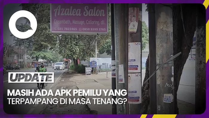 Pantauan APK Pemilu di Jakarta Selatan saat Masa Tenang Hari Kedua