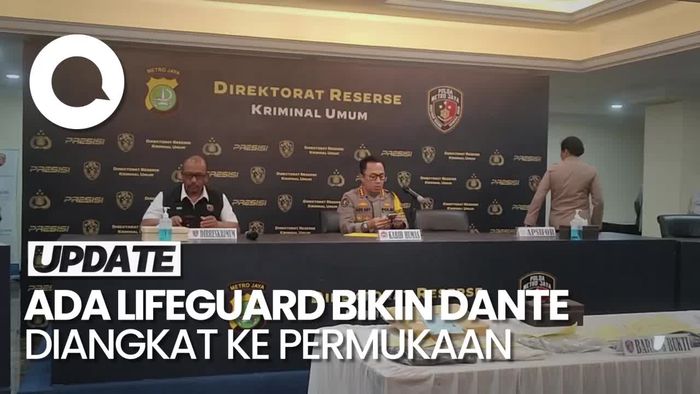 Pacar Tamara Tyasmara Angkat Dante ke Permukaan saat Lihat Lifeguard