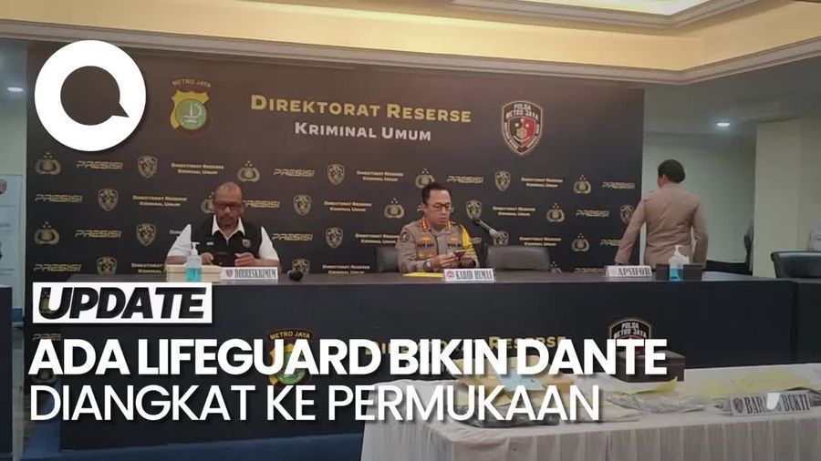 Pacar Tamara Tyasmara Angkat Dante ke Permukaan saat Lihat Lifeguard