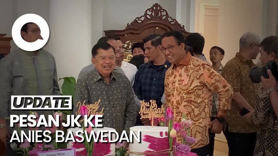 Pesan JK ke Anies di Masa Tenang: Kalau Perlu 2 Hari Dua Malam Kau Tidur
