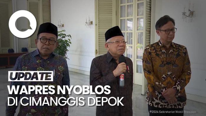 Wapres Maruf: Saya Akan Nyoblos di Cimanggis