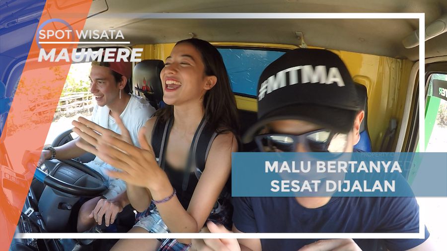 Menikmati Perjalanan Naik Mobil Truck Mencari Pulau Kutu, Maumere