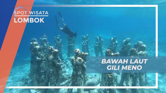 Mengeksplor Pesona Keindahan Bawah Laut Gili Meno, Lombok