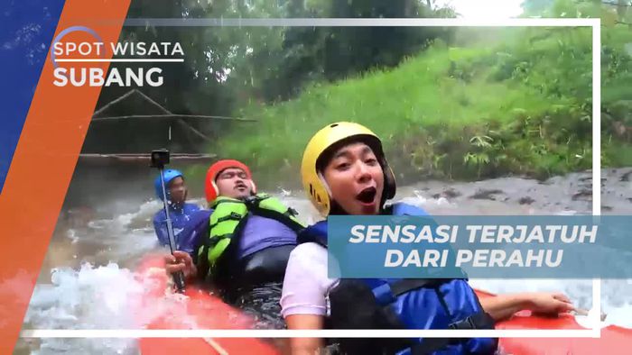 Merasakan Sensasi Jatuh Dari Perahu, Subang