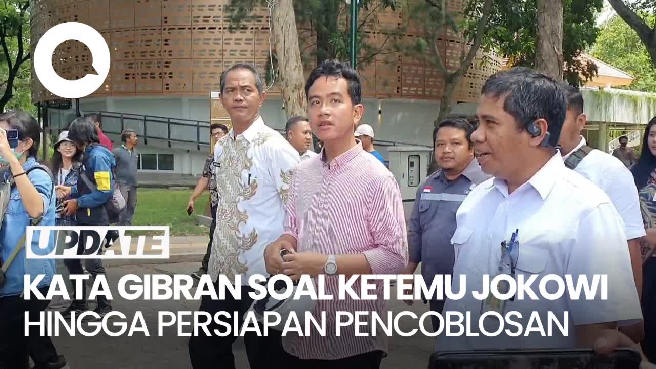 Gibran Bicara Soal Pertemuan Dengan Jokowi Hingga Persiapan Pencoblosan