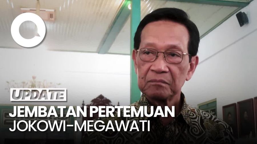 Sultan HB X Akui Diminta Jokowi Fasilitasi Pertemuan dengan Megawati