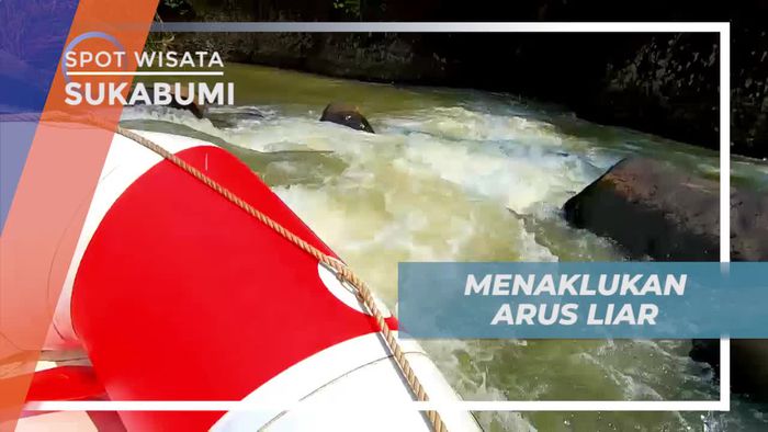 Mencoba Menaklukkan Arus Deras dan Bebatuan Arus Liar Sukabumi 