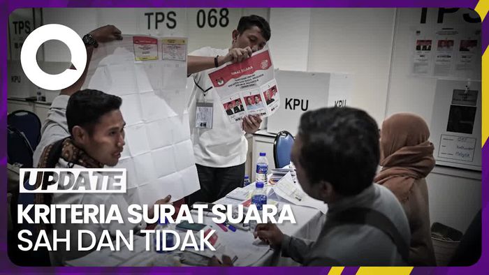 Yuk Kenali Kriteria Surat Suara Sah dan Tidak Sebelum Nyoblos Besok!