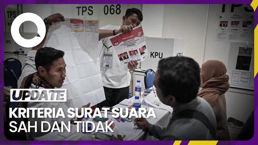 Yuk Kenali Kriteria Surat Suara Sah dan Tidak Sebelum Nyoblos Besok!