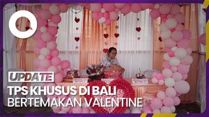 Ada TPS Unik di Denpasar Bertemakan Valentine