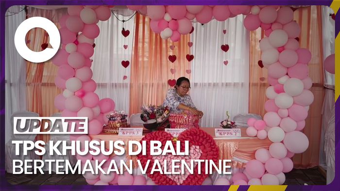 Ada TPS Unik di Denpasar Bertemakan Valentine