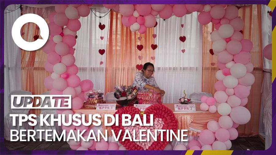 Ada TPS Unik di Denpasar Bertemakan Valentine
