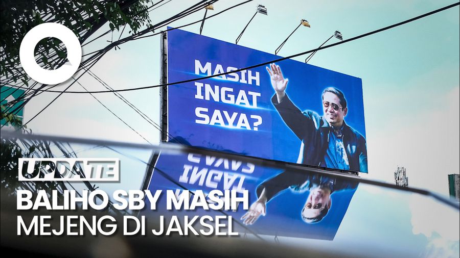 Bawaslu Minta Baliho SBY di Jaksel Segera Diturunkan