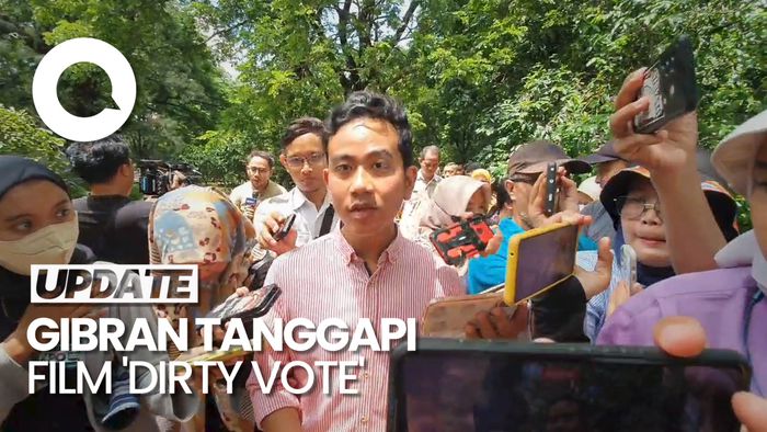 Gibran soal Dirty Vote: Nontonnya di Mana To? Saya Malah Nggak Tahu