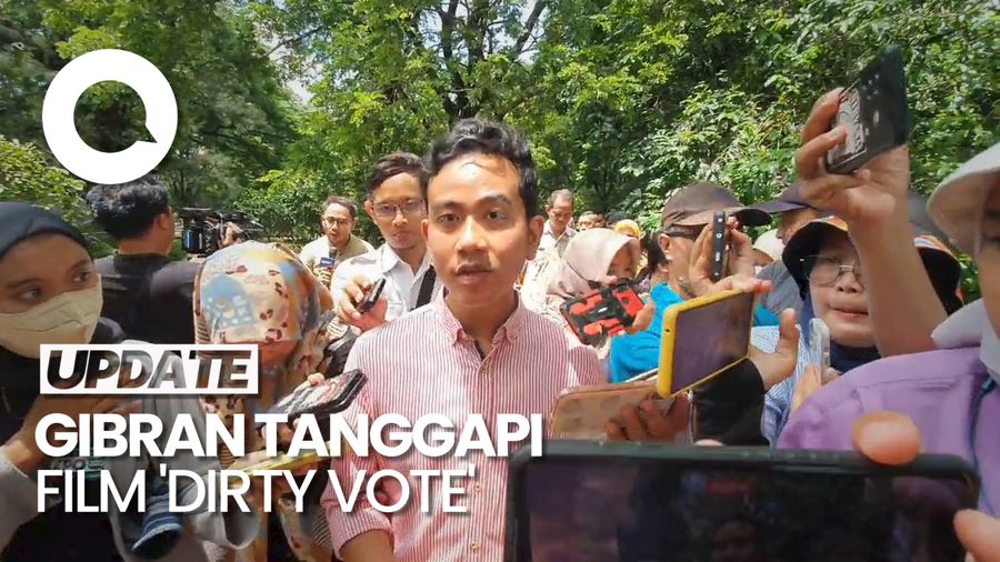 Gibran soal Dirty Vote: Nontonnya di Mana To? Saya Malah Nggak Tahu