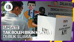 Ingat! Tak Boleh Bikin Konten Medsos di Bilik Suara, Ini Aturannya