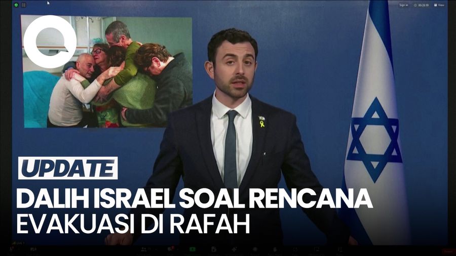  Israel Desak PBB Dukung Rencana Evakuasi Warga Sipil di Rafah