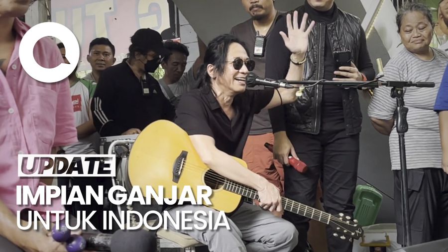 Kala Ganjar Ditanya Abdee Slank Impiannya untuk Indonesia
