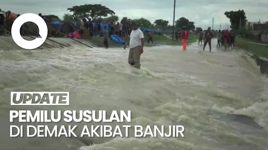 Demak Banjir, KPU Tunggu Keputusan KPUD Soal Pemilu Susulan