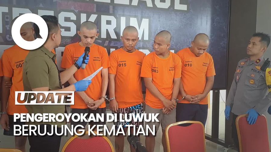 Sopir Direktur PDAM Luwuk Tewas Dikeroyok, 7 Pelaku Ditangkap