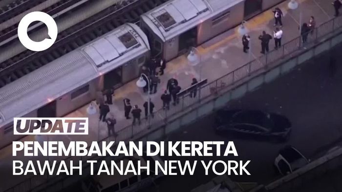 Penembakan di Kereta Bawah Tanah New York, 1 Tewas dan 5 Terluka