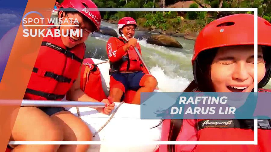 Rafting Sejauh Lima Kilometer Menyusuri Arus Liar Sukabumi 