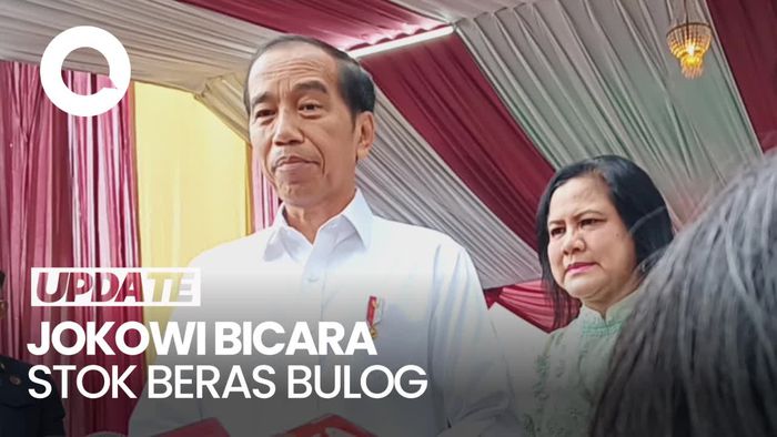 Jokowi Jamin Stok Beras Bulog Cukup: Tak Perlu Dikhawatirkan