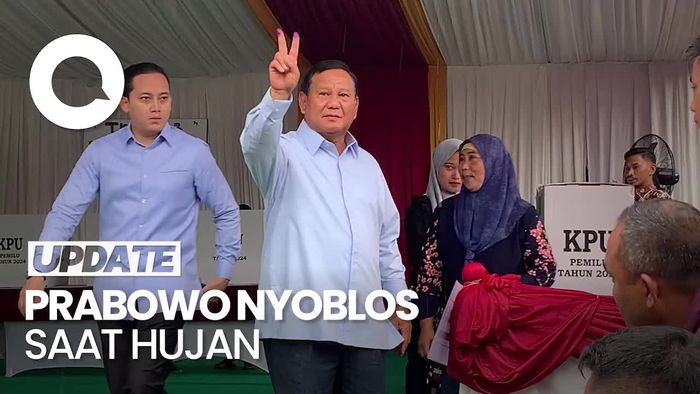 Prabowo: Hujan Membawa Berkah dan Rezeki