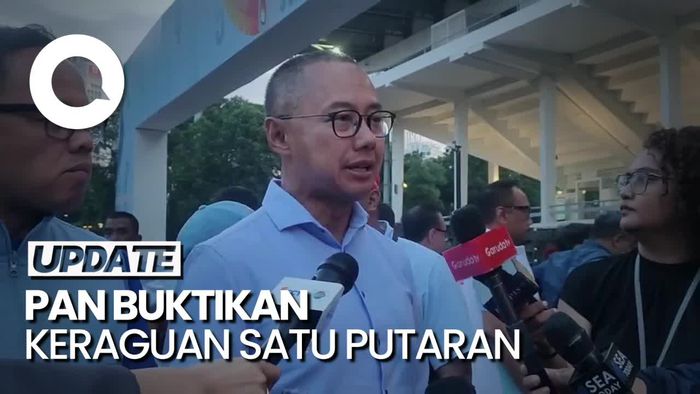 PAN: Keraguan Bisa Menang Pilpres Satu Putaran Bisa Kita Buktikan