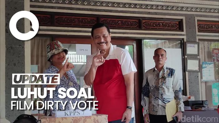 Luhut Komentari Film Dirty Vote: Banyak Bohongnya