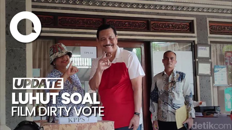 Luhut Komentari Film Dirty Vote: Banyak Bohongnya