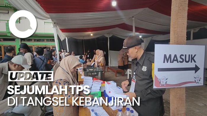 12 TPS di Tangerang Selatan Terendam Banjir