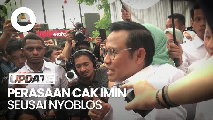 Cak Imin Usai Nyoblos: Rasanya Plong, Deg-degan, Pyar