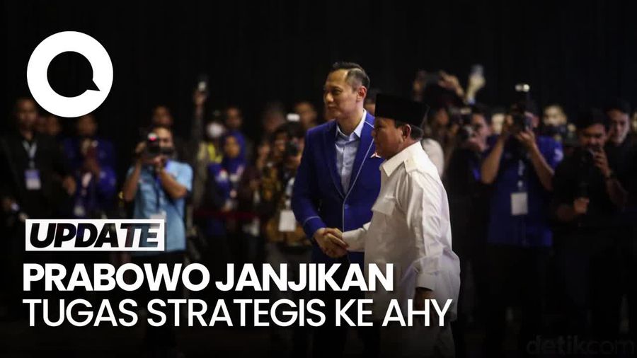 Jika Prabowo Jadi Presiden, AHY Ngaku Siap Terima Tugas Apapun