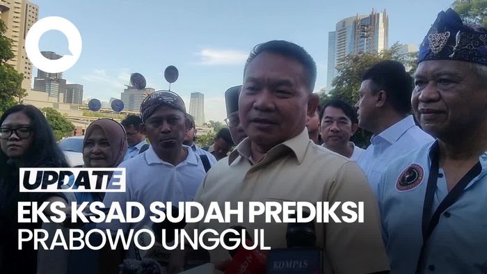 Prabowo Unggul di Quick Count, Eks KSAD Dudung: Sudah Saya Prediksi