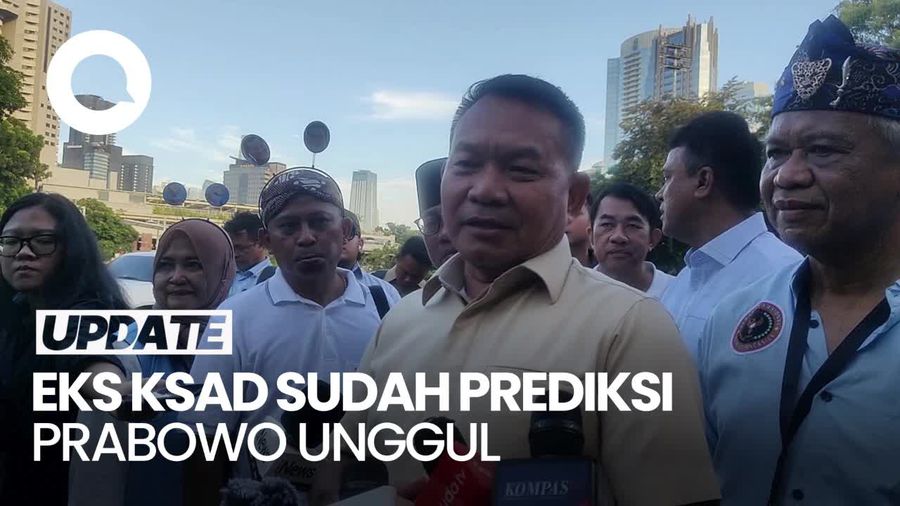 Prabowo Unggul di Quick Count, Eks KSAD Dudung: Sudah Saya Prediksi