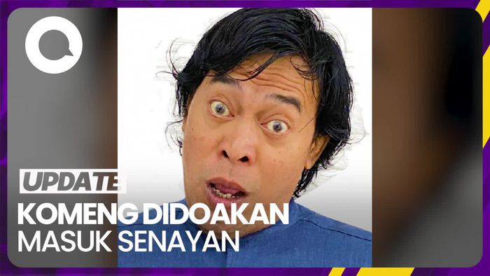 Respons Kocak Komeng Didoakan Masuk Senayan
