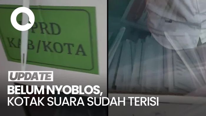 Viral Kotak Suara di TPS Empat Lawang Sudah Terisi Sebelum Pencoblosan