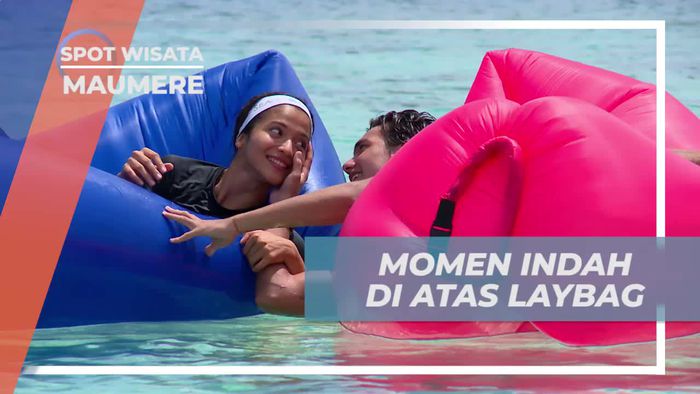 Bersantai Dengan Laybag Menikmati Keindahan Pulau Pangabatang Maumere 