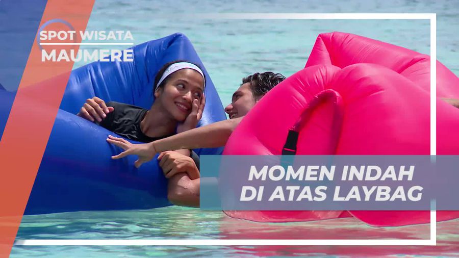 Bersantai Dengan Laybag Menikmati Keindahan Pulau Pangabatang Maumere 