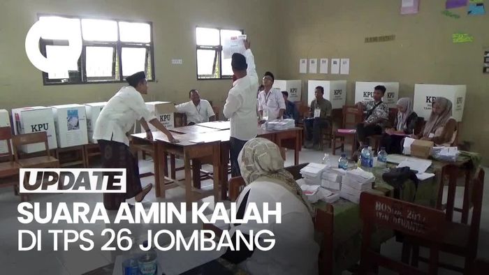 AMIN Kalah Suara dari Prabowo-Gibran di TPS Ibunda Cak Imin