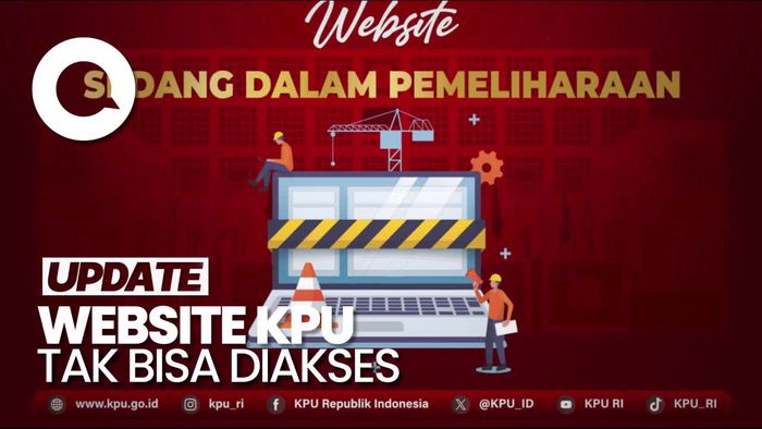 Penjelasan KPU soal Website Down di Hari Pencoblosan