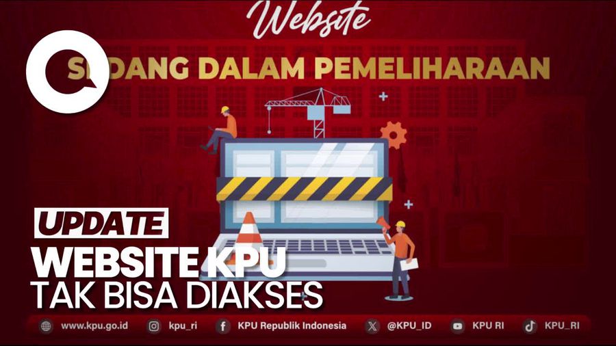 Penjelasan KPU soal Website Down di Hari Pencoblosan