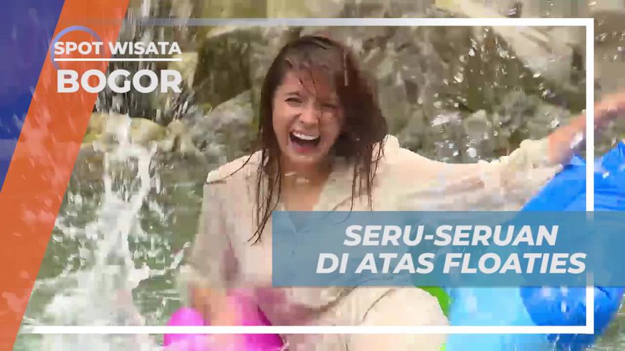 Seru-seruan Bermain Floaties di Leuwi Benjol Bogor