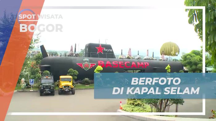 Berfoto Keren di Kapal Selam, Basecamp Military Lifestyle Bogor 