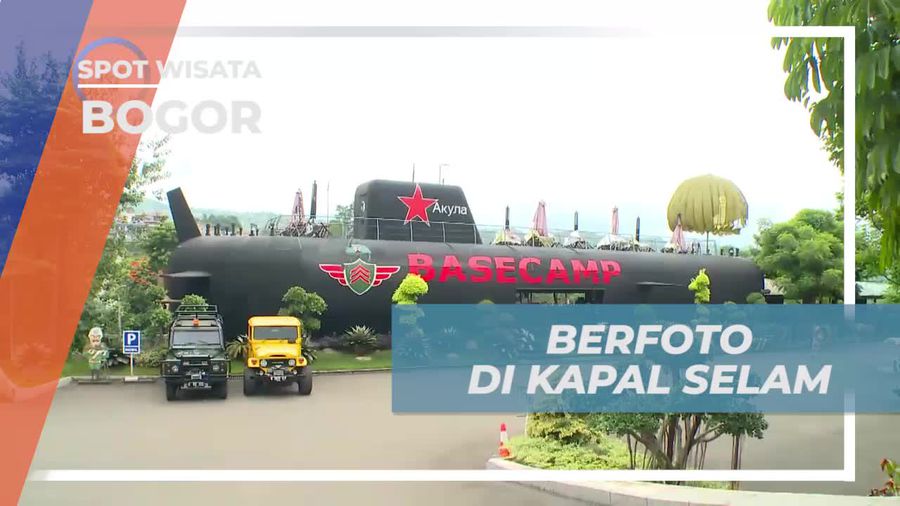 Berfoto Keren di Kapal Selam, Basecamp Military Lifestyle Bogor 